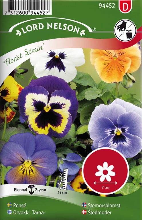 Stedmoder, Florist Strain, bl. farver